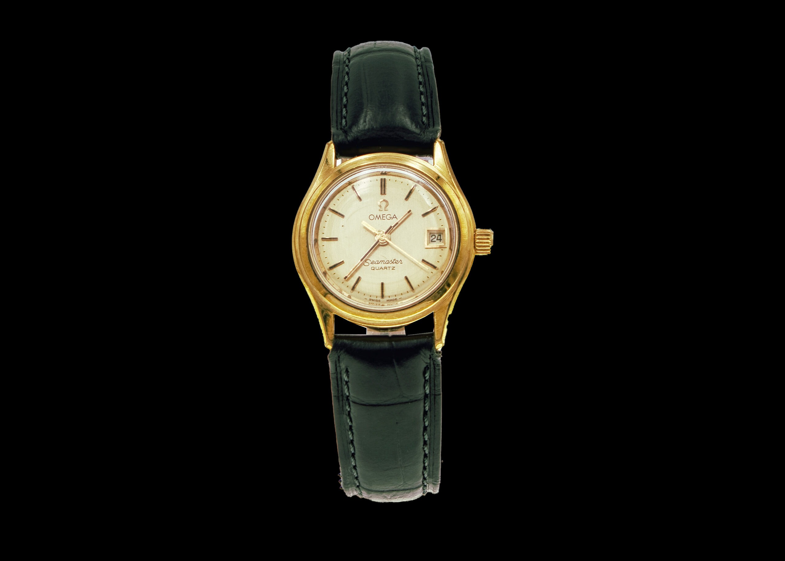 W1064 -Omega Seamaster gold plated
