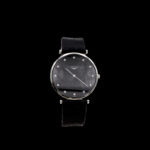 W1288 - Longines La Grande Classique with black face and diamond numerals
